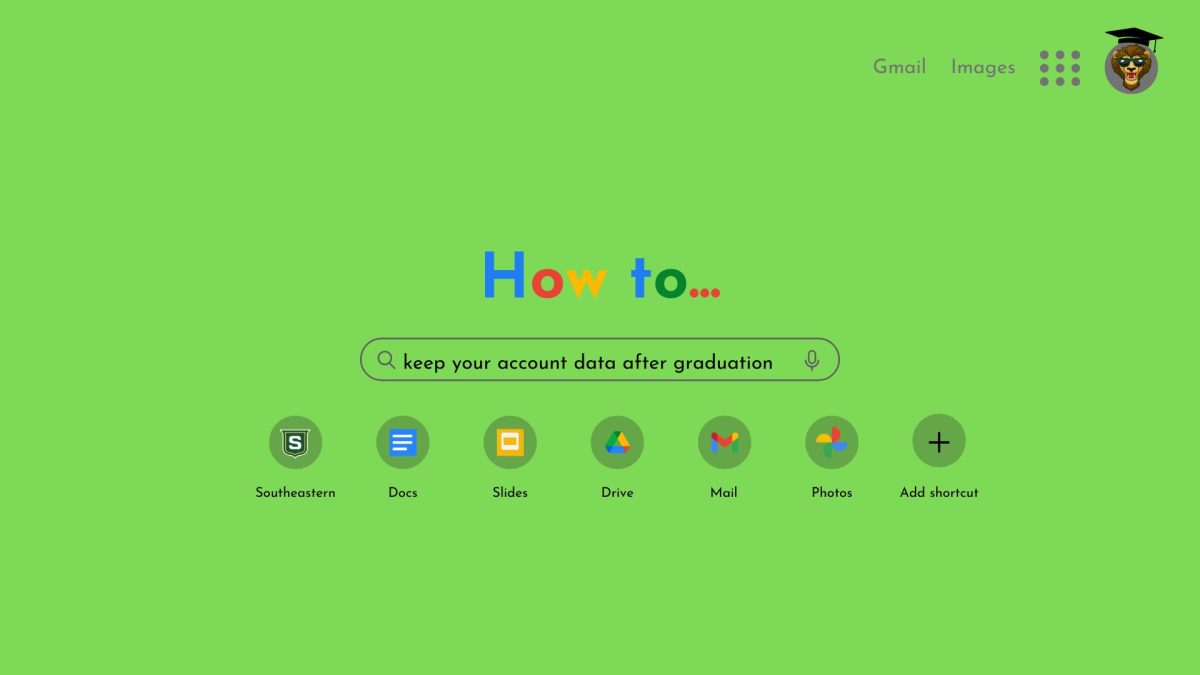 Graduating soon? Take your Google account data with you