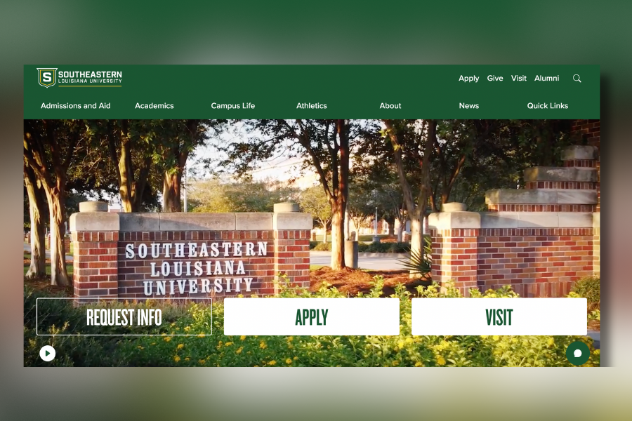 Southeastern’s website gets a new coat of paint, user friendly interface this summer