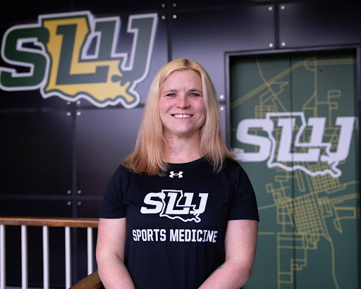 New SLU sports dietician Rachel Jeoffroy is ready to help student athletes make mindful, enjoyable eating decisions.  