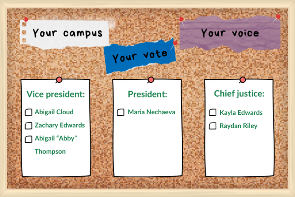 The 2025 SGA elections run from Monday, March 24-Wednesday, March 26.