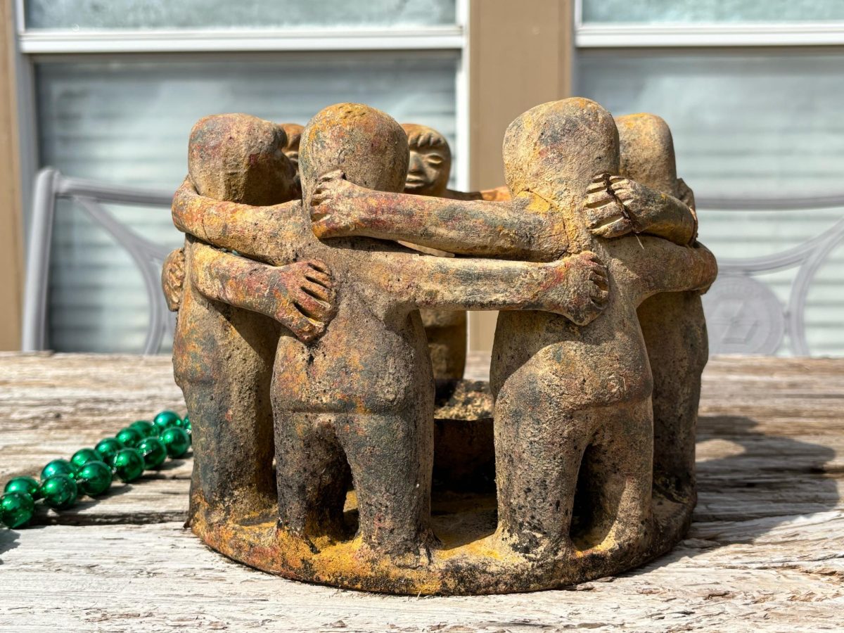 To opinions editor Ian Stewart, this piece of carved wooden art is a symbol of unity and family.